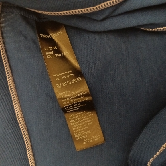 Thinx Period Panties Size L 13-14 - Picture 2 of 4